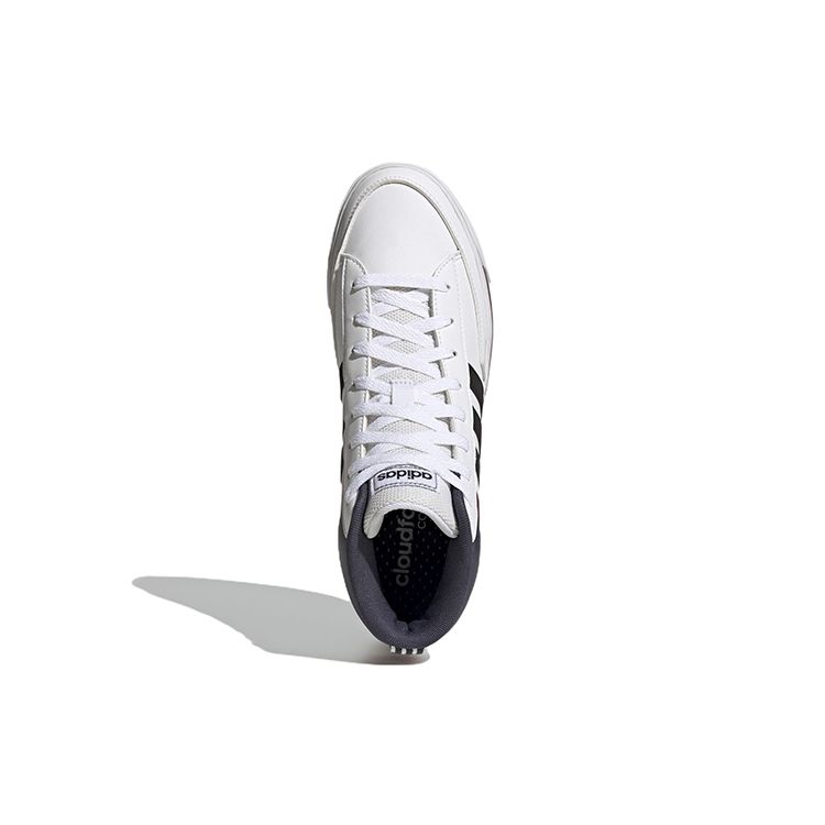 Adidas Neo Retrovulc Mid Skateboarding Comfortable Durable High-Top Skate Shoes Men Skate Shoes White Black GW6682
