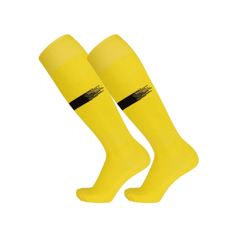 Breathable Striped Football Socks: Spring/Summer, Over-Knee, Sweat-Absorbent, Adult & Kids Training & Casual Wear