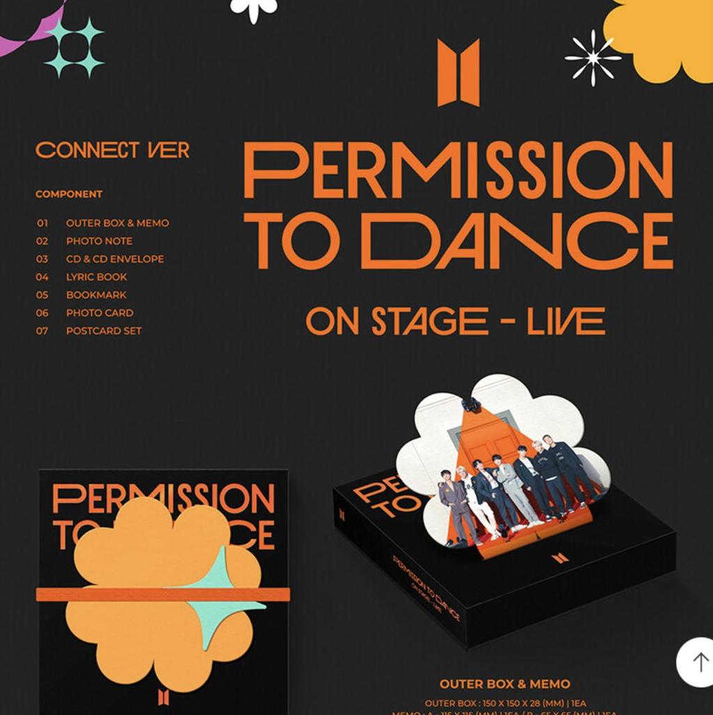 [SET] BTS – PERMISSION TO DANCE ON STAGE – LIVE (2 Versionen: Kontakt + Verbinden)| Offizielles Album