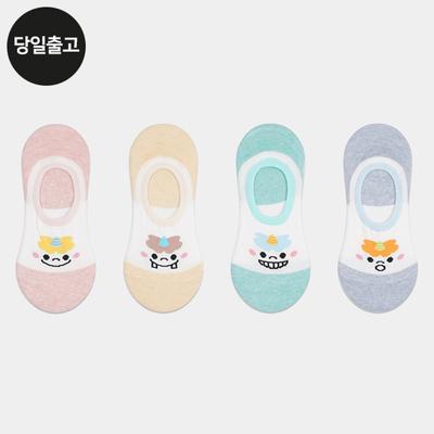 PG Women's/Student Goblin Socks (5 Pairs) Set Daily Fake Socks Character