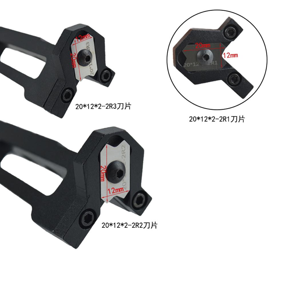 Woodworking Chamfer Plane Anti-Slip Manual Planer Blade Wear Resist Burr Scraper Tool for Wood Plywood Plastic PVC