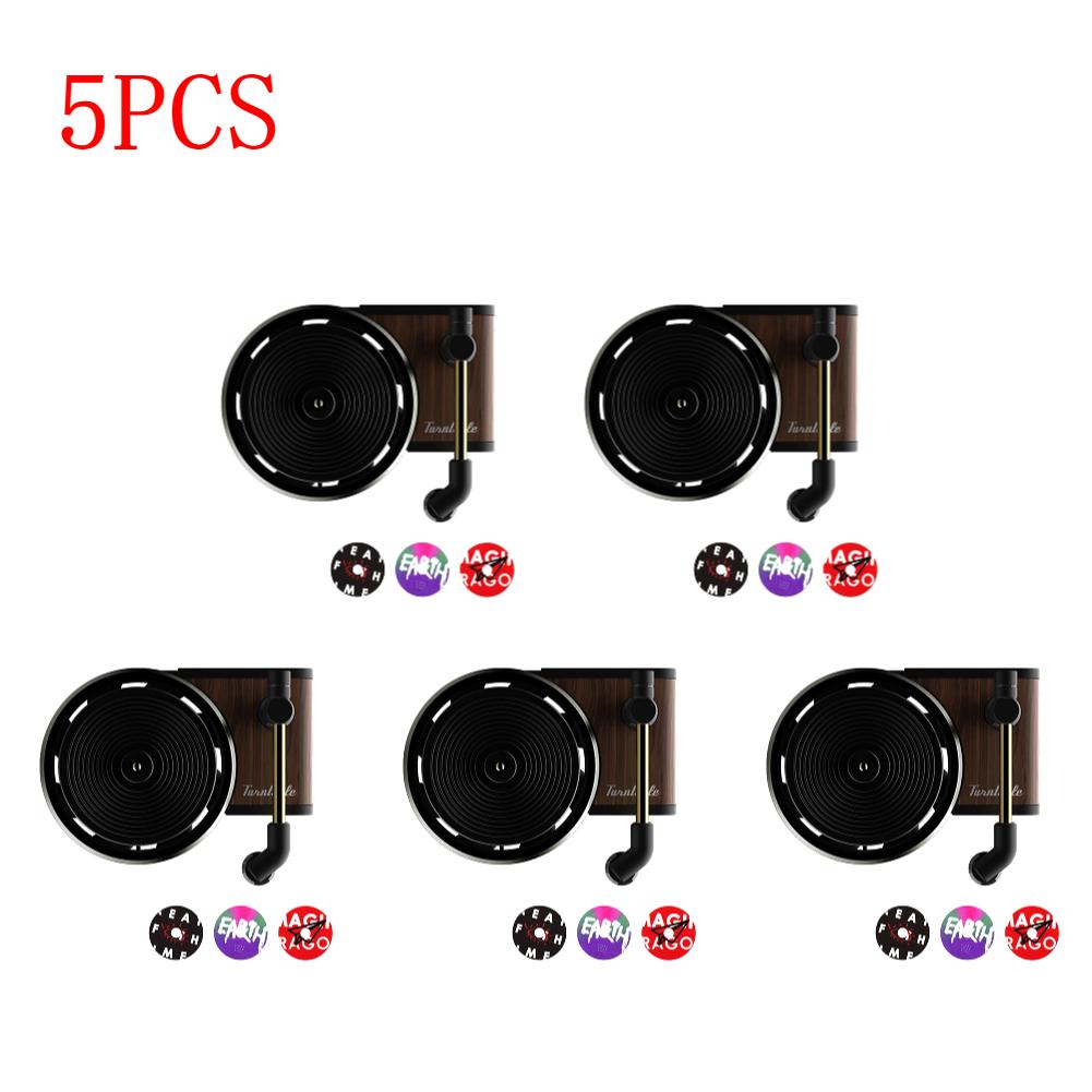 Car Air Freshener Perfume Turntable Vintage Record Player Air Freshener Vent Clip Auto Interior Aromatherapy Clip Accessories