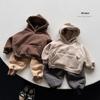 2025 Kids' Thick Fleece Hooded Sweatshirt - Autumn/Winter Korean Style for Boys & Girls