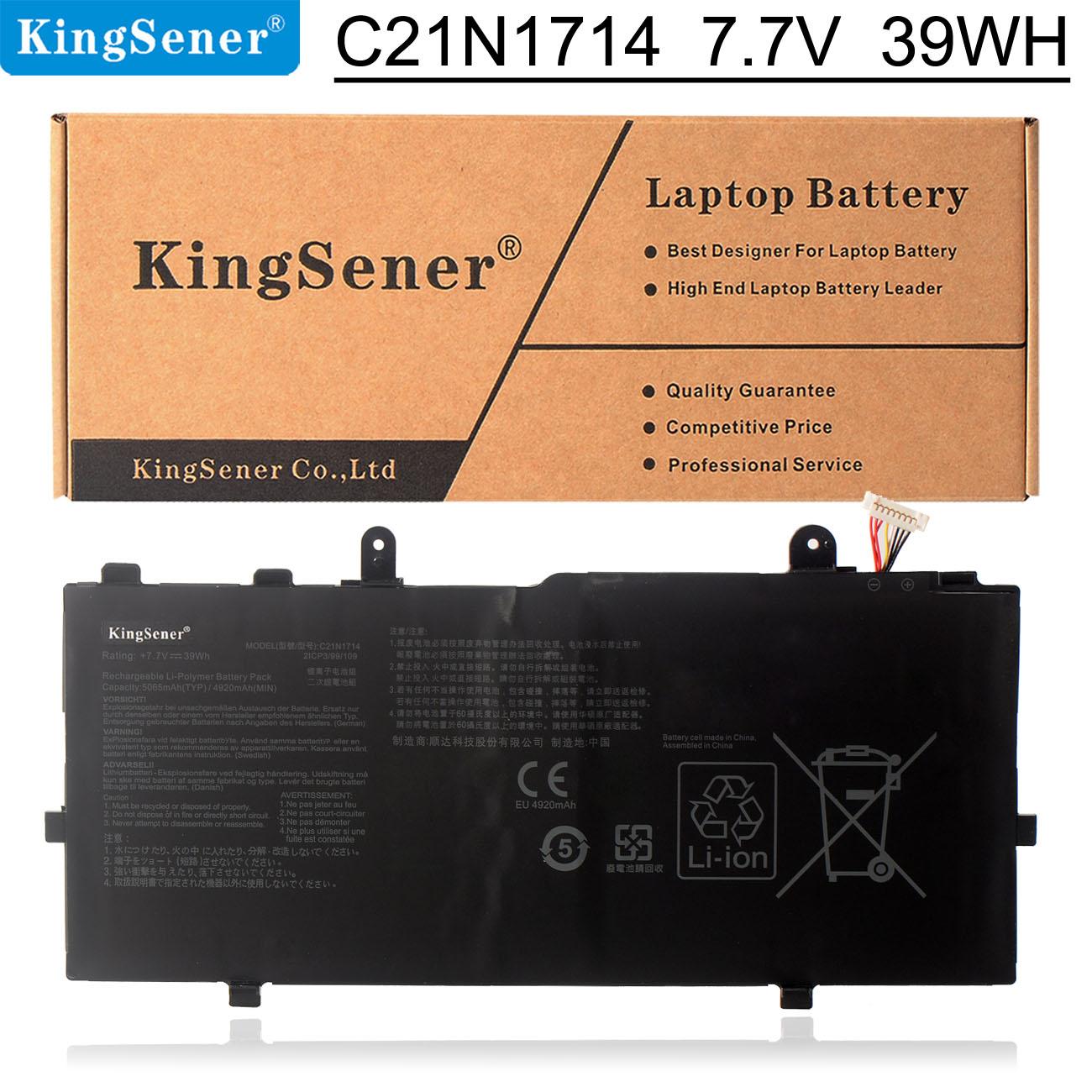 

Kingsener C21N1714 Аккумулятор для ноутбука ASUS TP401 TP401N TP401NA TP401CA J401MA J401CA