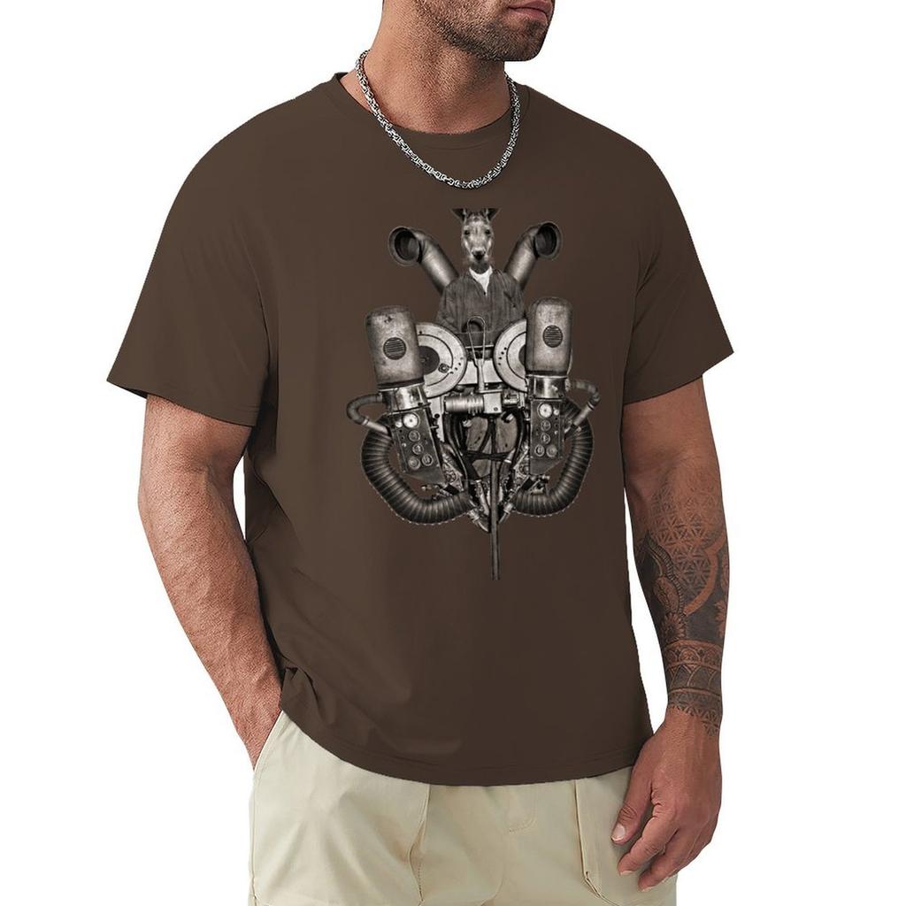 Anthropomorphic N°19 T-Shirt Cute Tops Blanks Oversized Graphic Tee Street Wear Men'S T Shirts