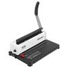 VEVOR Coil Spiral Binding Machine, Manual Book Maker 34-Holes Binding 120 Sheets, Punch Binder Adjustable 4.76 mm - 14.29 mm Coil Binding Spines
