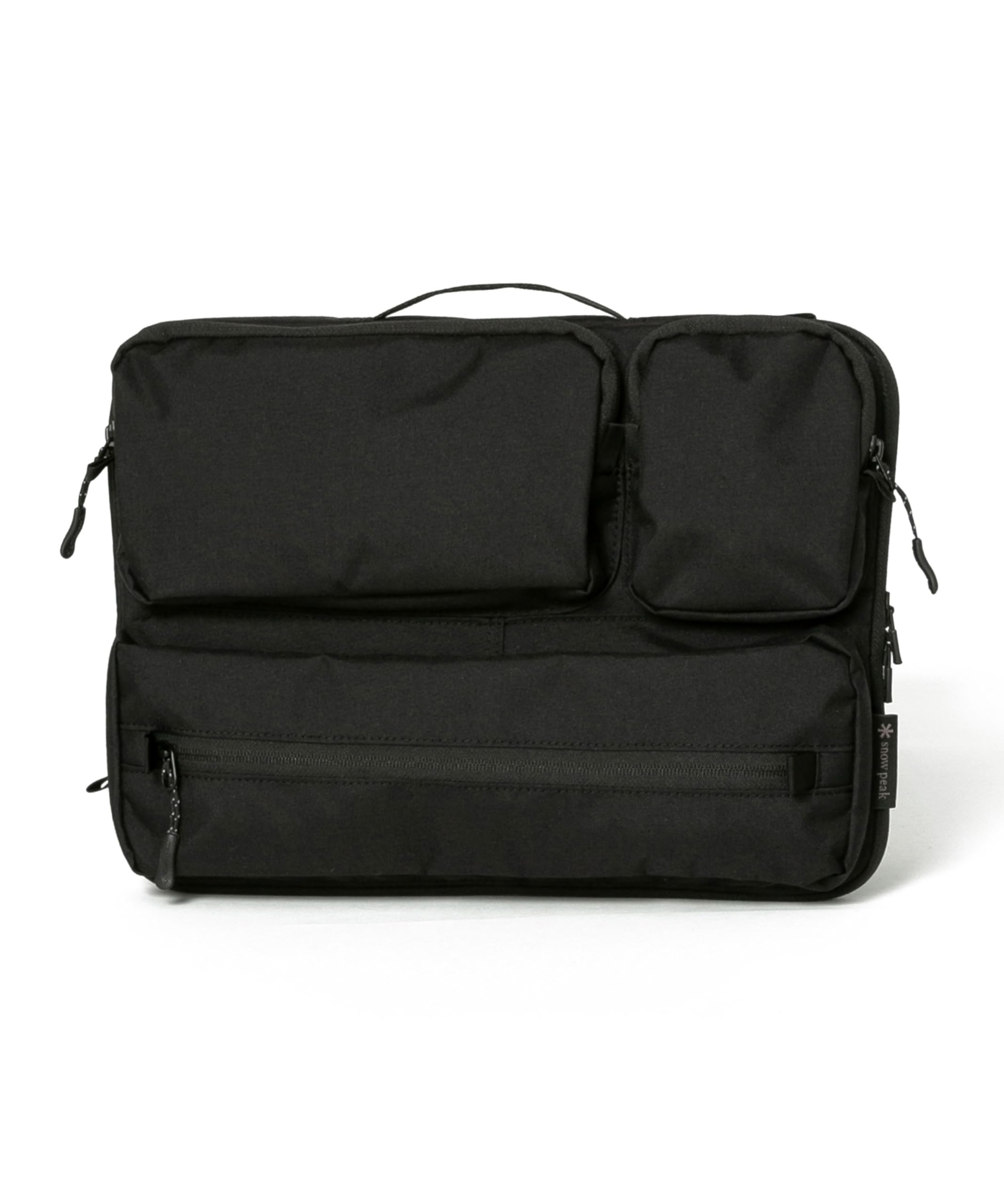 

Snow Peak PC Case 2025 New Everyday Use Laptop Case Size One BLACK for and Outdoor Use AC-25SU406 Business, Camping, чорний