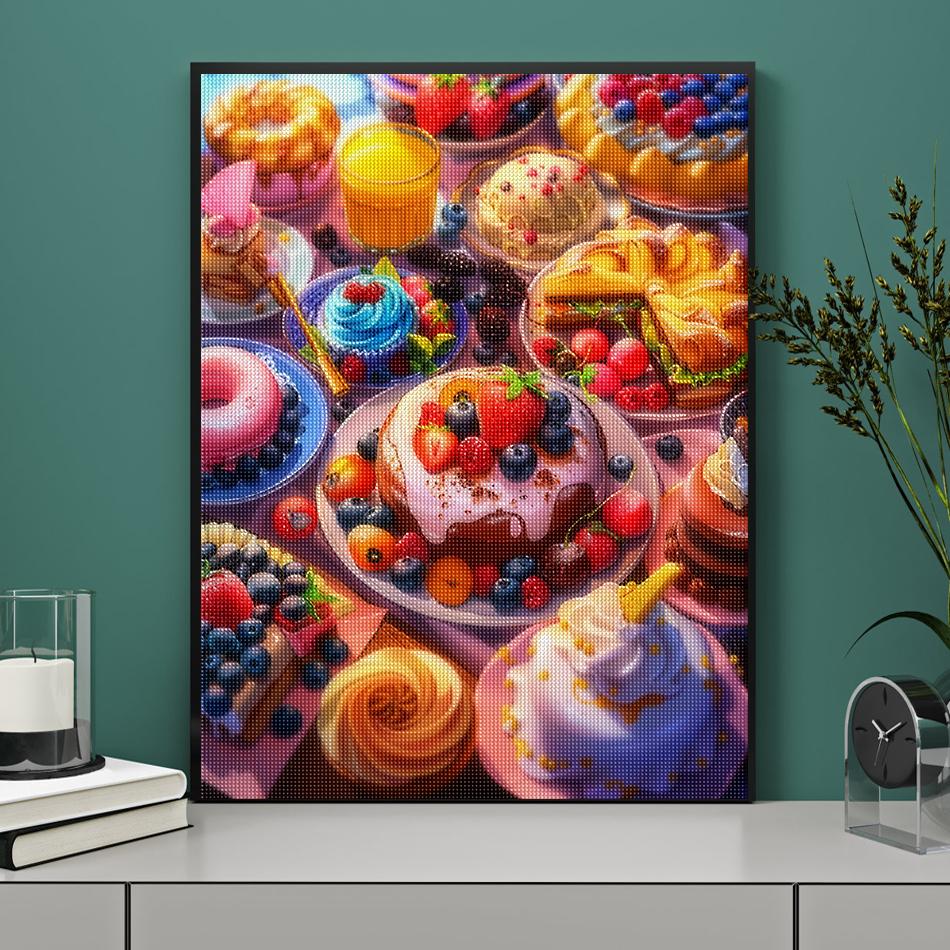 Diamond Painting Kit Completo Abstract Cross Stitch Kits Embroidery Diamond Mosaic Crystal Paint With Diamonds Diy Gift