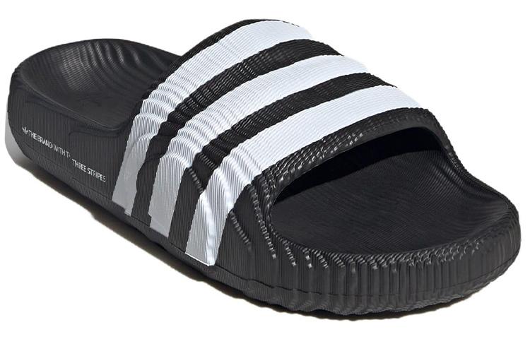 Adilette 22 Adidas Originals Slide 'Black White' IF3670