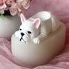 Succulents Planter Resins Molds Cute Dog Flower Pots Silicones Molds DIY Candle Holder Storage Box Molds Castings Mould