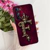 Fashion Crown Letter Case For Motorola Edge 30 30Pro 30Neo Soft Black Silicone Back Cover For MOTO Edge30 Pro Neo Phone Cases