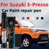 Til S-Presso 2019-2025 KP Lakreparationspen Touch Up Ridsefjerner DIY Autotilbehør Sort Hvid Orange Sølv Blå