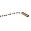 Set of 2 Ceiling Fan Chain Extenders with Connectors Bulb Pull Chain Extensions