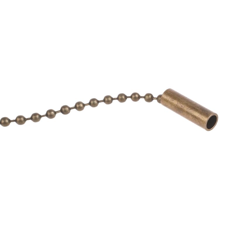 Set of 2 Ceiling Fan Chain Extenders with Connectors Bulb Pull Chain Extensions