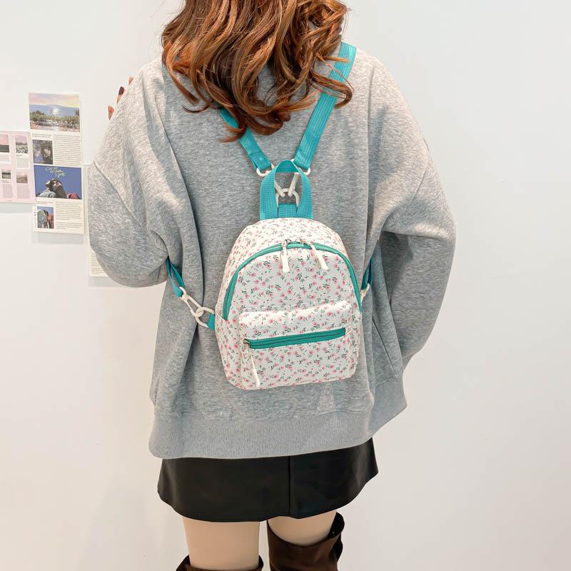 New Cute Backpack Female Student Small Fresh Schoolbag Versatile Casual Bag Lightweight and Simple Mini Backpack