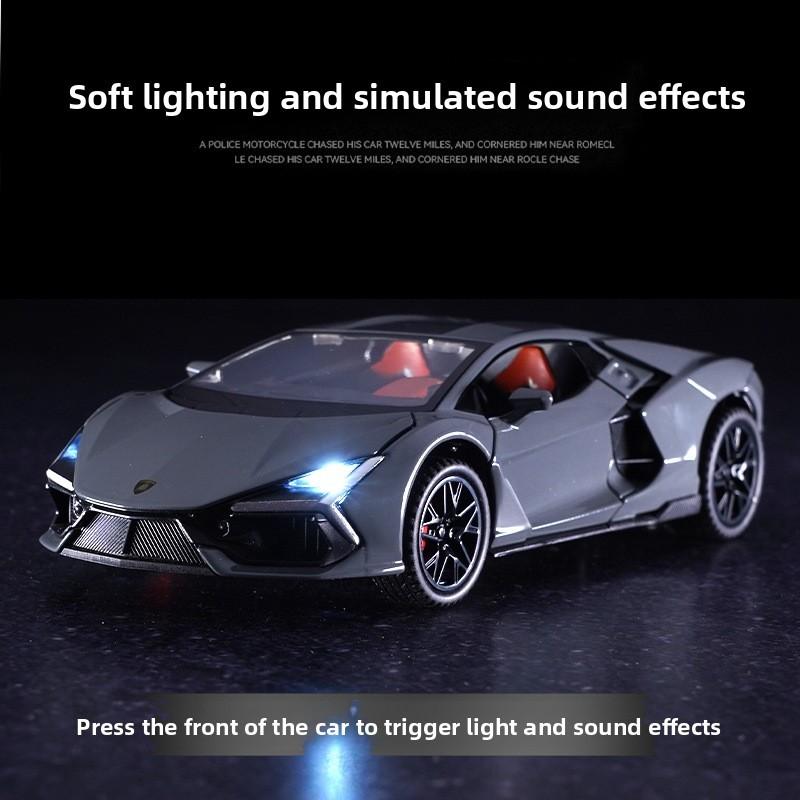 Lamborghini Alloy Car Model 1:32 Scale With Light Sound Function For Collectors And Hobbyists