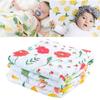Feather Pattern Newborn Blanket Bath Towel Bed Sheet Summer Baby Swaddle Bamboo Fiber Bed Sheet