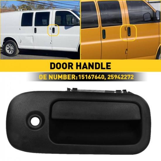 Exterior Door Handle Front Passenger For Chevy 1996-2009 Express GMC Savana