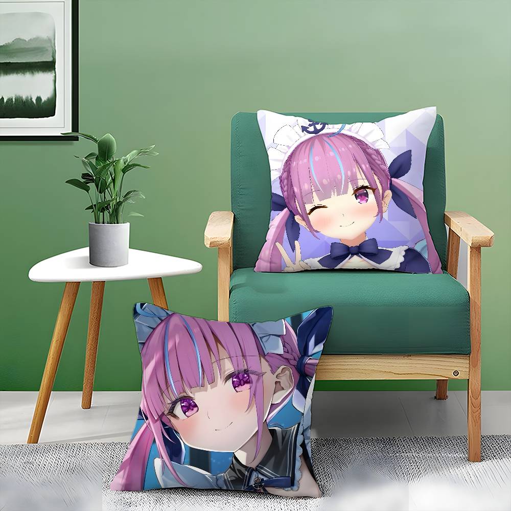 Virtual Idol Singer T-Tokino Sora-MT Pillow Case Printed Brushed Fleece Pillow Baby Skin-Touch Eco-Friendly Dye-Sublimat