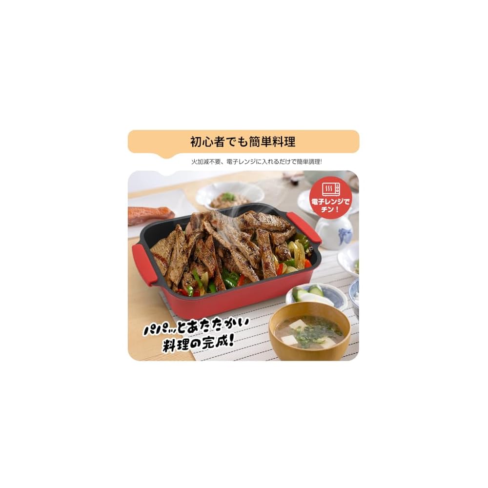 Microwave Cooking Utensil, Microwave Pan, for Grilling Fish and Meat in the Microwave, Safe and