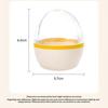 1Pc Portable Egg Holder Shatter‑Proof Egg Case Boiled Egg Holder For Office School Gym Picnic Breakfast Lunch