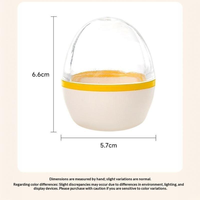 1Pc Portable Egg Holder Shatter‑Proof Egg Case Boiled Egg Holder For Office School Gym Picnic Breakfast Lunch