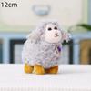 Portable Fluffy Plush Sheep Keychain Soft Cozy Touch Mini Pendant for Luggage Decoration Graduation Gifts