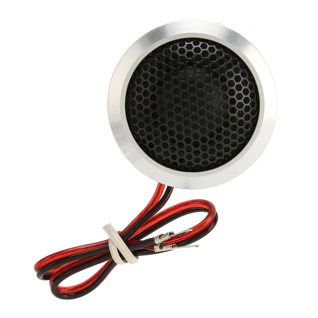 2pcs 150W Dome Tweeter 2 Way System High Sensitivity Silver Black Dome   Tweeter for Car   Systems