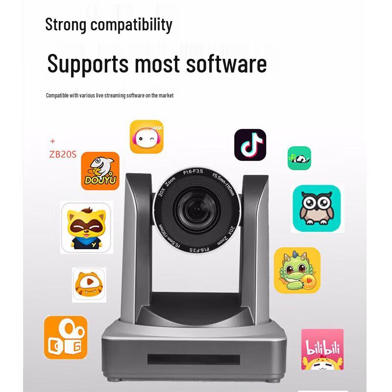 JiaShiYing 1080P HD Live Streaming PTZ Camera