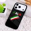 Italy Flag soft Phone Case for iPhone 17 Air 16 15 11 12 14 13 Pro Max Shockproof Cover