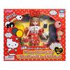 Takara Tomy Licca-chan Doll I Love Hello Kitty 1 Week Coordination Gift Set Dress-Up Toy Ages 3 Up