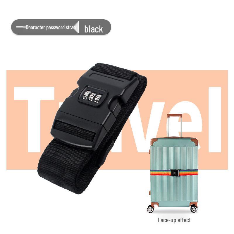 Polypropylene One-Word Luggage Strap for Suitcase Reinforcement with Wheels