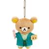 Cartoon Rilakkuma Plush Bear Doll Keychain Bag Pendant Toy Accessories Gifts