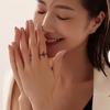 Dawapara Witch Knot Ring for Women Stainless Steel Adjustable Finger Rings Celtics Quaternary Witchcraft Good Luck Amulet