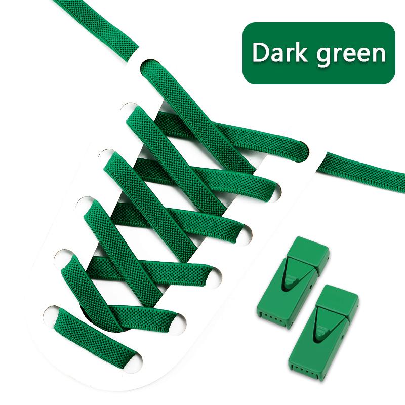 Kleurrijke Lock Veterschoenen zonder strikken Elastische Veters Sneakers Tennis Geen Strik Schoenveters Kinderen Volwassene Brede Schoenveter Schoen Accessoires