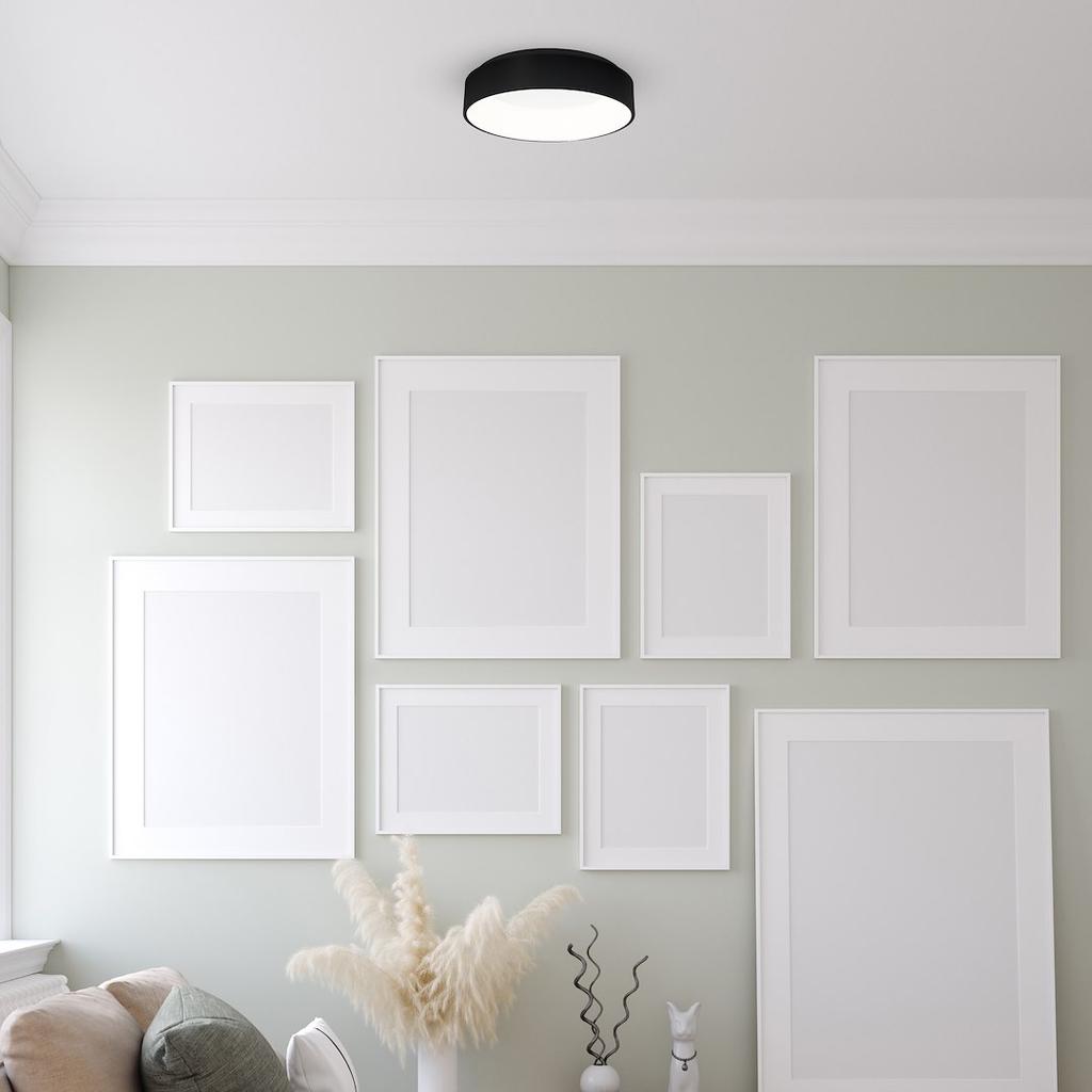 Plafon Ohio Led Czarny Milagro Ml3832
