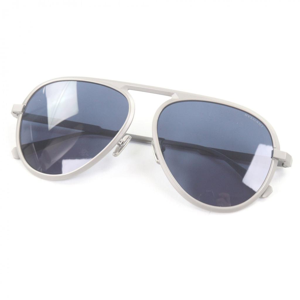Excellent BVLGARI sunglasses Octo Finissimo Aviator Matt gray BV40020U Used