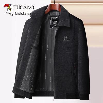 Men's Chenille Lapel Jacket