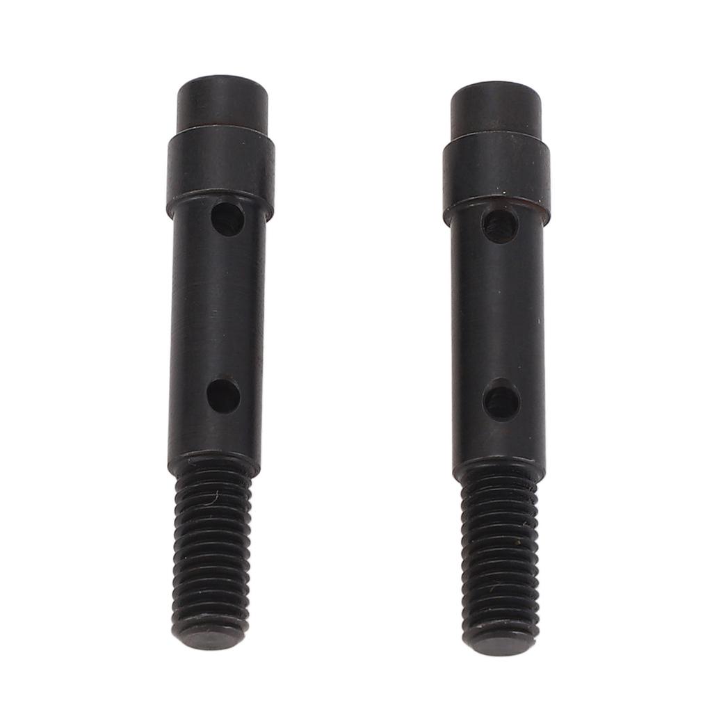 2Pcs 1/10 RC Front Axle Shaft Alloy Lightweight Impact Resistant Model Car Front Short Axle for VP F