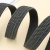 Elastic Braided Belt for Young Female Student Military Training Pants Casual Belt Belt Belt Men Canvas Belt Men