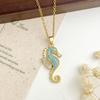 Ocean Sea Star Necklace Accessory Women's Unique Fashion Style Versatile Collar Chain