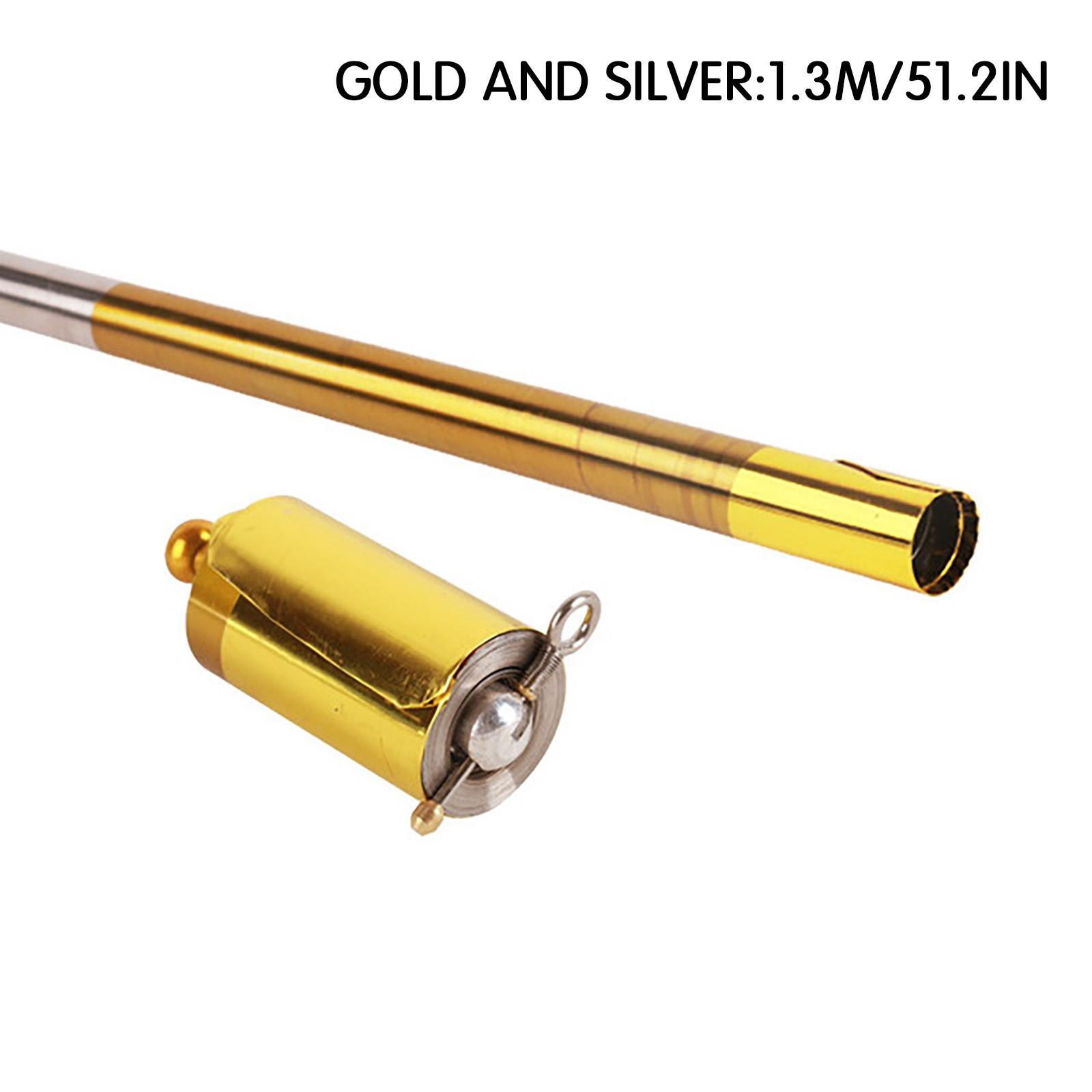 

Металлические трюки с тростью и дубиной, выглядящие по длине