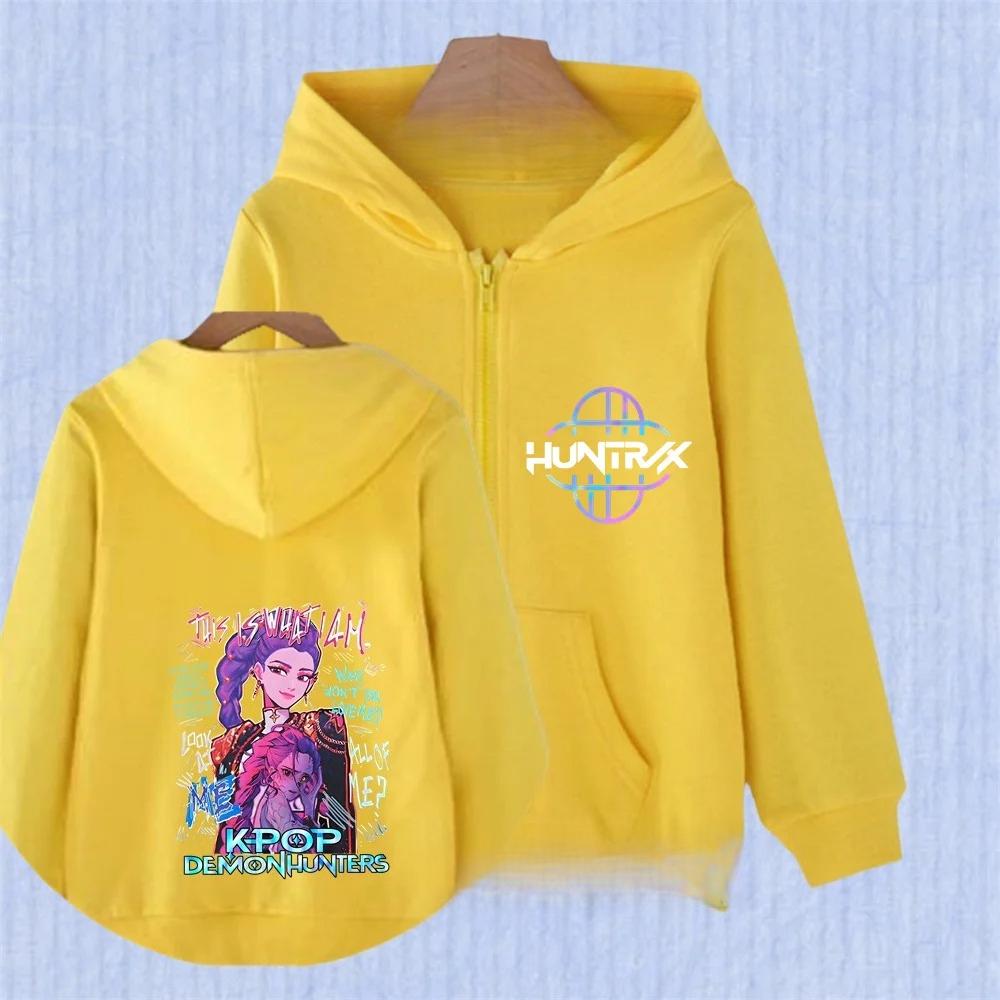 Hoodies Sweatshirts Kinder Unisex Reißverschluss Cartoon Bedruckter Hoodie Mädchen Mode Pullover Langarm Locker Lässig