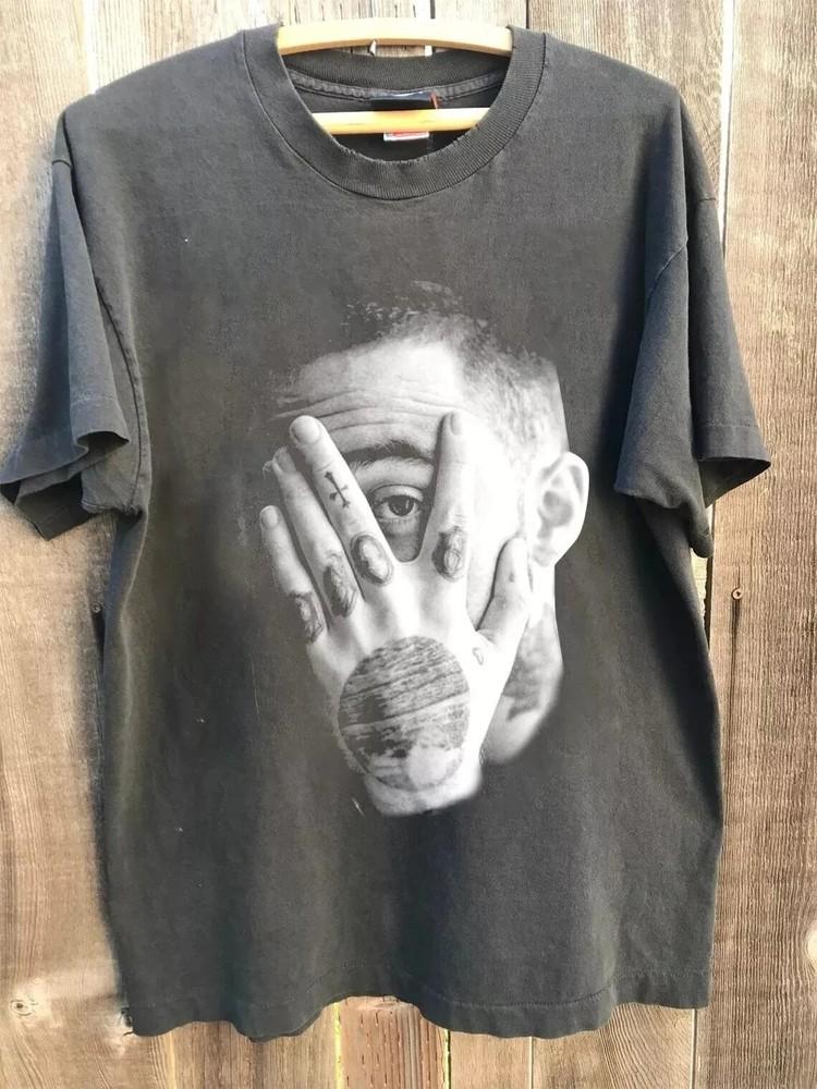 

Vintage Mac Miller Merch Charcoal Shirt Gift TShirt Full Size S3XL Unisex T-Shirt XXXL