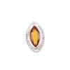 Natural Citrine Gemstone 925 Sterling Silver Trendy Jewelry Boho Ring For Gift RR-26-6