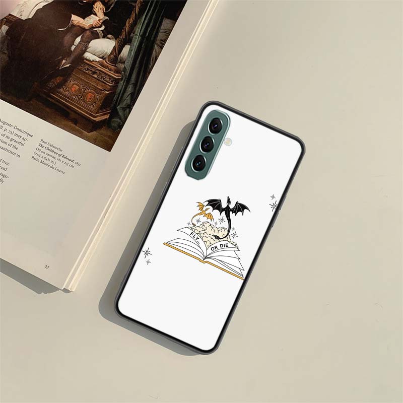 F-Fourth W-Wing Dragon Phone Case for Samsung A54 A14 A24 A34 A17 A37 A57 A55 A35 A25 A15 A07 A05S A04S A12 A22 A32 A52S A72 Gal