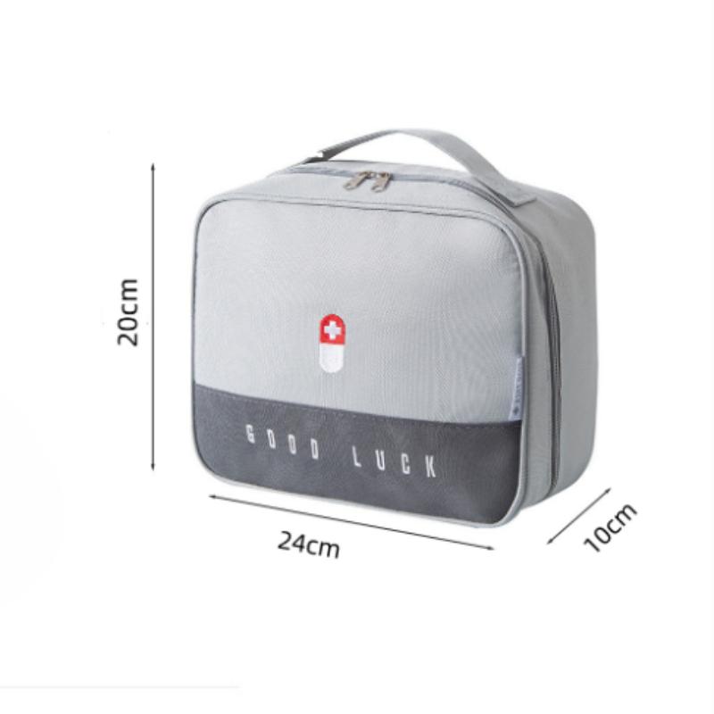 Household Layered Medicine Box Large Capacity Portable Waterproof Cloth Medicine Cabinet Storage First Aid Kit Bins