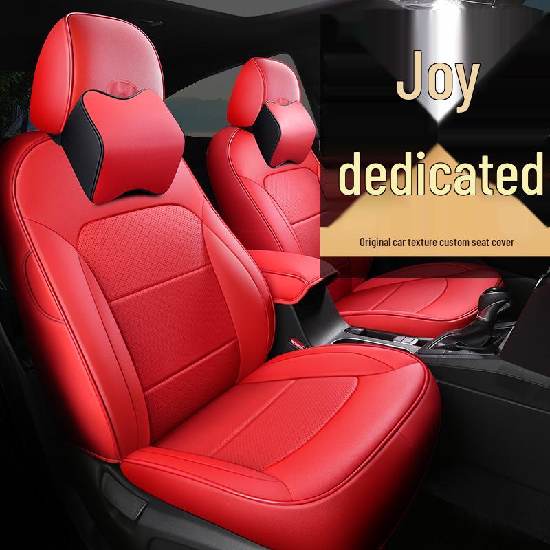 OMN Custom Full-Coverage Sports Leather Seat Cushion for Hyundai Elantra - Four Seasons Use