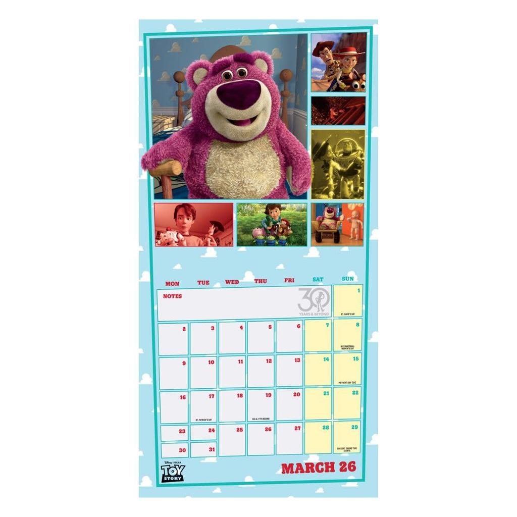 Toy Story 2026 Square Wall Calendar