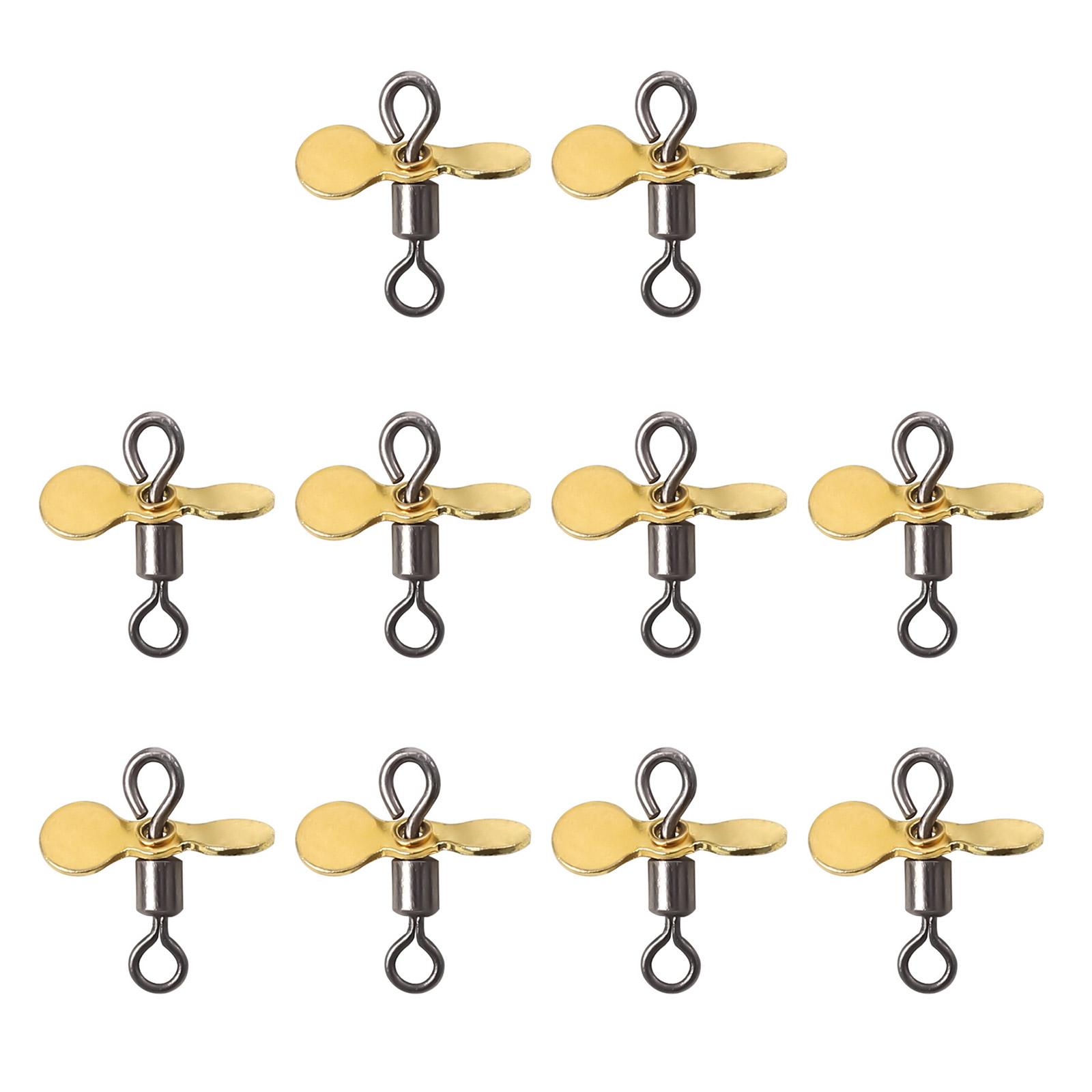 

10 шт. лопасти для ловли рыбы на поверхностную приманку для ловли рыбы, пропеллер для ловли рыбы на мушку, нержавеющая сталь, пропеллер для ловли рыбы на мушку, самодельная рыболовная приманка S золотой